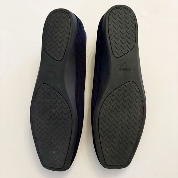 Vivaia Square-Toe V-Cut Flats (Margot 2.0) Navy Blue Size 43 US 11 $129.00 - Picture 13 of 14